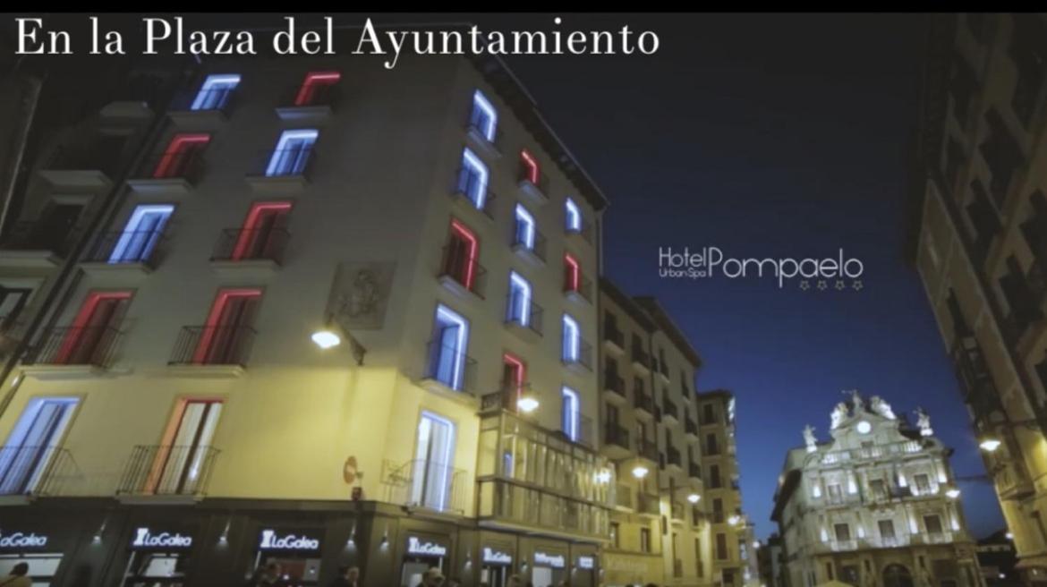 Hotel Pompaelo Plaza Del Ayuntamiento & Spa Pampeluna Zewnętrze zdjęcie